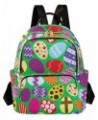 Color Easter Eggs Women Backpack Purse Shoulder Bag Color Small $17.15 Backpacks