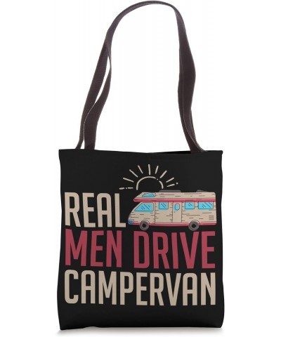 Camper Van RV - Camping Vacation Motorhome Caravan Tote Bag $9.90 Totes