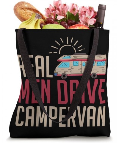 Camper Van RV - Camping Vacation Motorhome Caravan Tote Bag $9.90 Totes