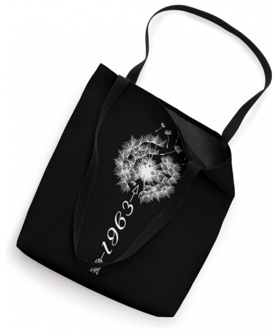 Just Year Birthday 1963 Gift Cute Dandelion Flower Breathe Tote Bag $15.07 Totes