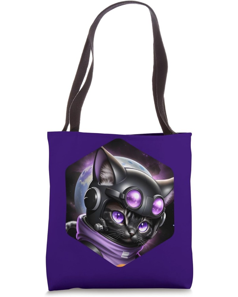 Space Kitty Explorer Tote Bag $11.16 Totes