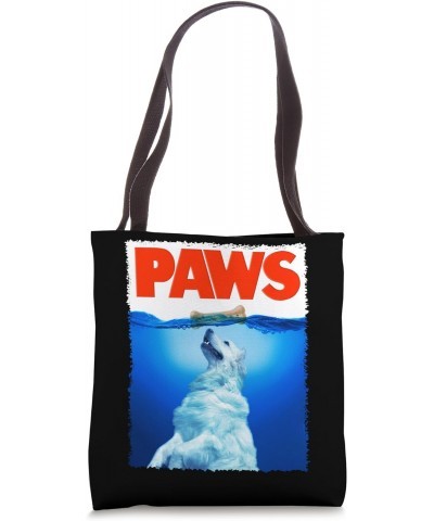 Love Funny Great Pyrenees Dog Paw Love Gift For Lover Tote Bag $14.50 Totes