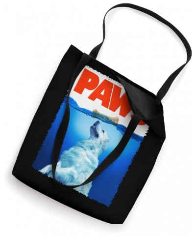 Love Funny Great Pyrenees Dog Paw Love Gift For Lover Tote Bag $14.50 Totes