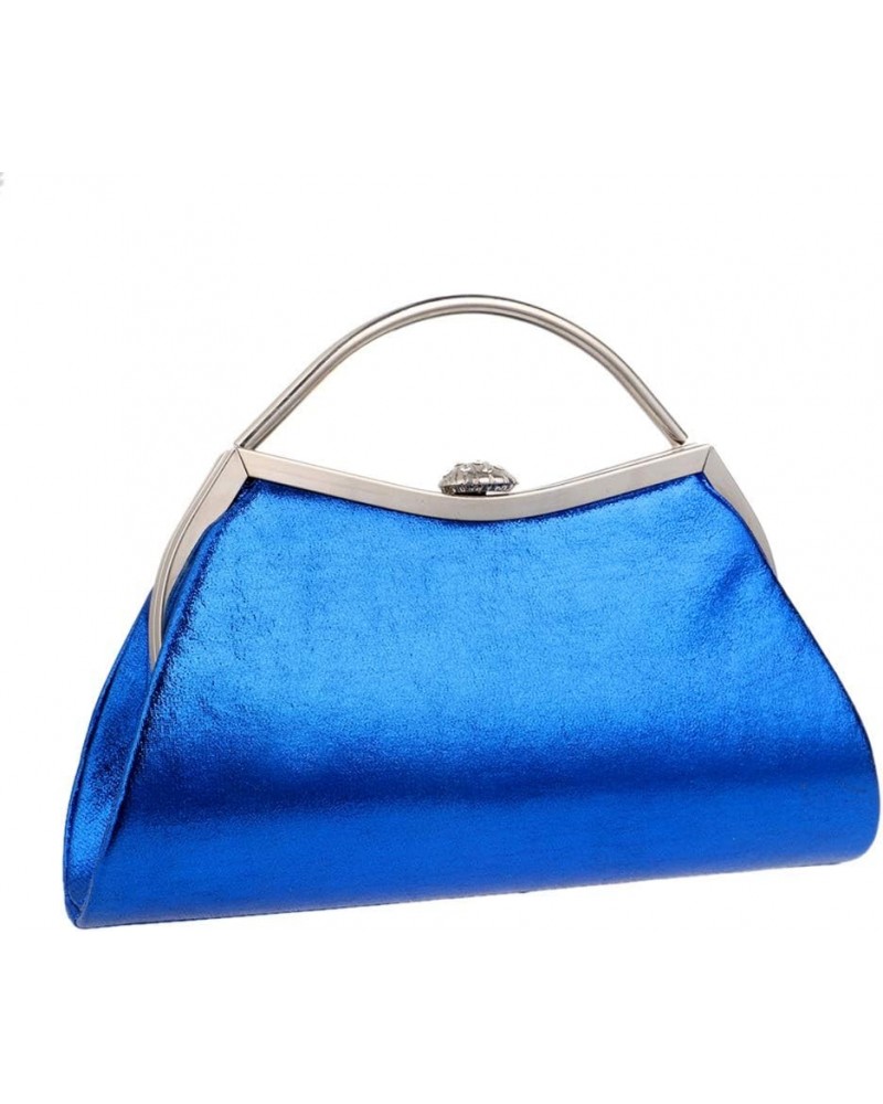 Shoulder Womens Evening Bags Clutches Purse Chain Key Dress Handbags Lipstick Bridal Blue $32.61 Evening Bags