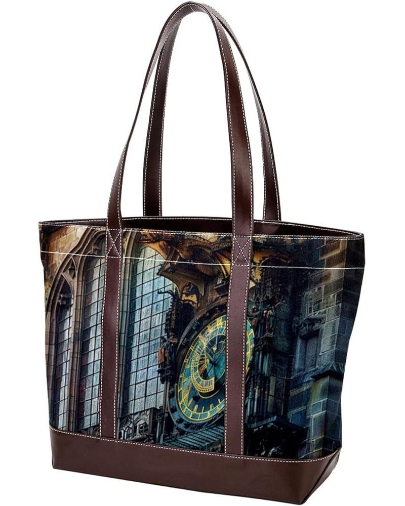 Tote Bags, Large Tote Bags for Women, Women's Tote Handbags, City Cartoon Map, Tote Bags for Women Design 8859 $25.91 Totes