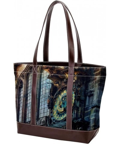 Tote Bags, Large Tote Bags for Women, Women's Tote Handbags, City Cartoon Map, Tote Bags for Women Design 8859 $25.91 Totes