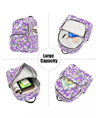 Backpack Purse for Women Camouflage Fashion Pattern Casual Shoulder Bag Small Backpack M Small $11.18 Backpacks