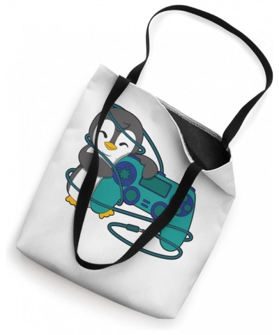 Penguin Video Games Gaming Gamer Tote Bag $12.74 Totes