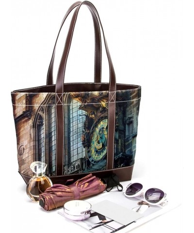 Tote Bags, Large Tote Bags for Women, Women's Tote Handbags, City Cartoon Map, Tote Bags for Women Design 8859 $25.91 Totes