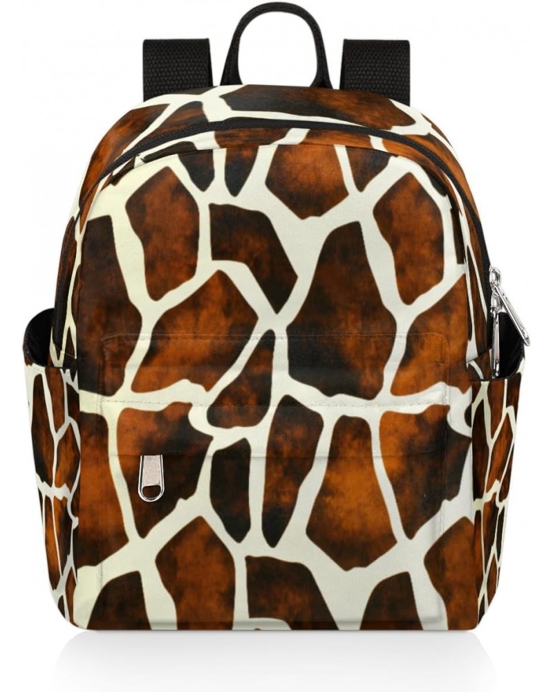 Leopard Print Mini Backpack Purse for Women, Animal Skin Small Fashion Daypack Lightweight, Cute Casual Travel Bag $16.33 Bac...