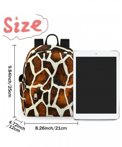 Leopard Print Mini Backpack Purse for Women, Animal Skin Small Fashion Daypack Lightweight, Cute Casual Travel Bag $16.33 Bac...