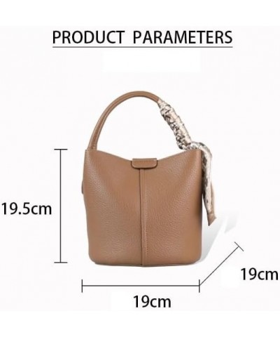 Women Fashion Leather Crossbody Large Capacity Ladies Bucket Bag Gift 2 $32.28 Totes