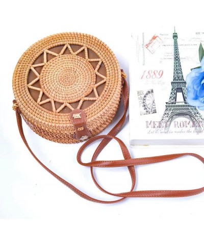 Straw Shoulder Bag Handwoven Straw Clutch Crossbody Bag Casual Beach Straw Handmade Bag for Women Envelope Purse A $13.26 Sho...