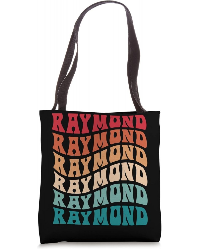 Raymond Tie Dye Groovy Hippie 60s 70s, Name Raymond Tote Bag $12.59 Totes