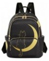 Cute Cat Crescent Moon Small Backpack Purse for Women Travel Bag Fashion Daypack Back Pack Shoulder Bag Medium Cat $15.40 Bac...