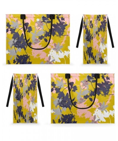 Botanical Flower Large Tote Bag Floral Shoulder Bag For Women Teachers Nurses Work Shopping Travel Handbag Purse $13.16 Totes