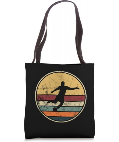 Soccer Player Vintage Distressed Retro Look Football Jersey Tote Bag $15.62 Totes