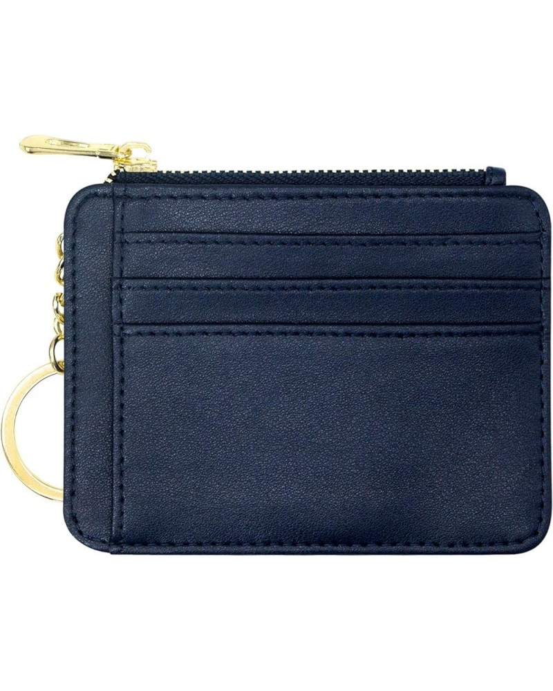 Wallet for Women, Slim Credit Card Holder, Compact Size Minimalist Wallet (Green) Z-Navy Blue $7.64 Wallets