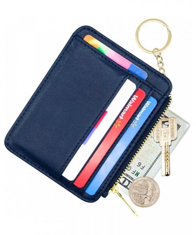 Wallet for Women, Slim Credit Card Holder, Compact Size Minimalist Wallet (Green) Z-Navy Blue $7.64 Wallets