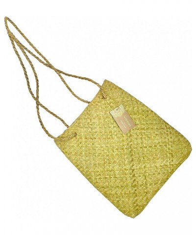 Kravaan's Sandest Handmade Crossbody Bag - Medium Size (14"x12") with 37" Straps Neutral $11.25 Crossbody Bags