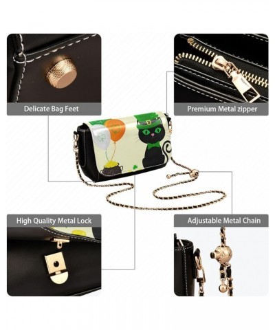 Crossbody Bags for Women Trendy Women's Black Shoulder Bag Small PU Leather Flap Cross Body Bag Handbags Pattern23 $21.72 Cro...