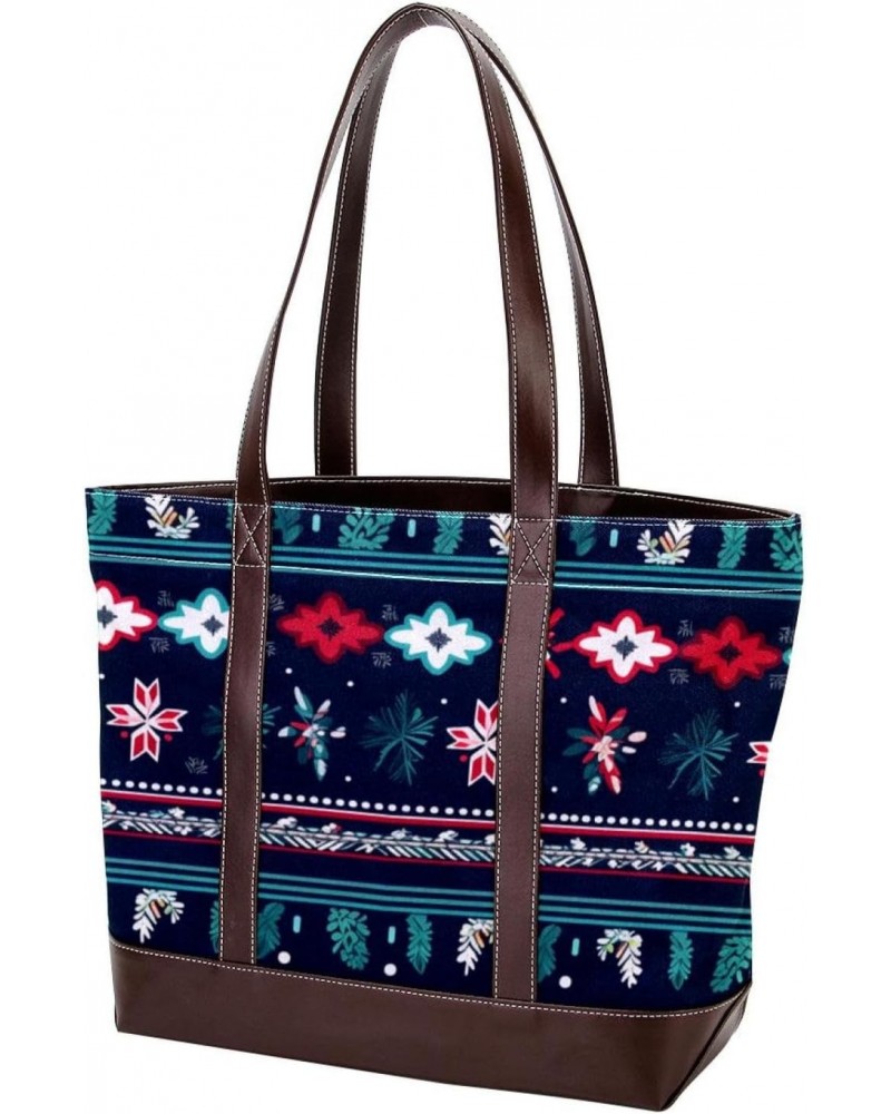 The Tote Bag For Women,Tote Bag With Zipper,Canvas Tote Bag,Art Retro Ethnic Bohemia Handbags $19.08 Totes