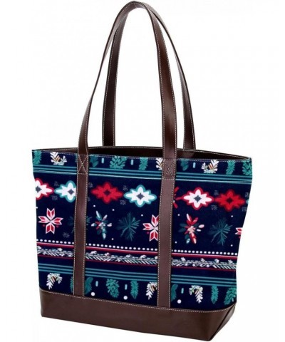 The Tote Bag For Women,Tote Bag With Zipper,Canvas Tote Bag,Art Retro Ethnic Bohemia Handbags $19.08 Totes