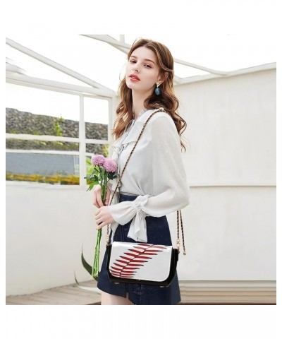 Crossbody Bags for Women Trendy Women's Black Shoulder Bag Small PU Leather Flap Cross Body Bag Handbags Pattern7 $24.59 Cros...