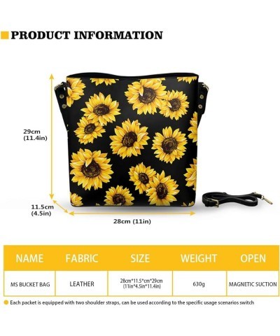 Women's Leather Handbags Purse with Buckle Large Capacity Crossbody Bags Boho Cottagecore Flower Floral Moth Butterfly Fern P...