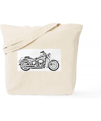 Vintage Motorcycle Tote Bag Natural Canvas Tote Bag, Cloth Shopping Bag Chopper 1 Tote Bag $8.47 Travel Gear