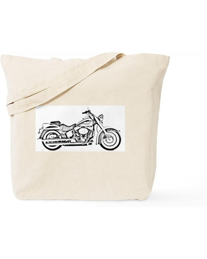 Vintage Motorcycle Tote Bag Natural Canvas Tote Bag, Cloth Shopping Bag Chopper 1 Tote Bag $8.47 Travel Gear