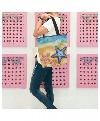 Canvas Tote Bag for Women with Zipper Pocket,Canvas Tote Purse Gym Tote Bag Shopping Tote Bag 15 $12.22 Totes