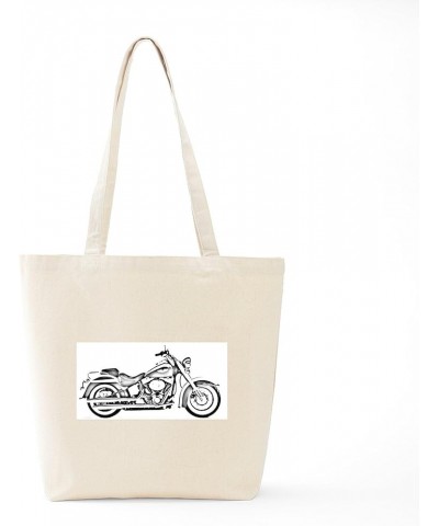 Vintage Motorcycle Tote Bag Natural Canvas Tote Bag, Cloth Shopping Bag Chopper 1 Tote Bag $8.47 Travel Gear