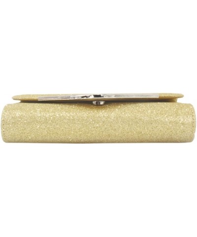 Evening Bag Clutch Purses for Women Wedding Prom Formal Cocktail Party Golden $12.90 Evening Bags