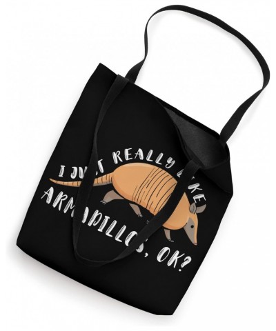 I Just Really Like Armadillos Armored Shell Shell Animal Tote Bag $12.97 Totes