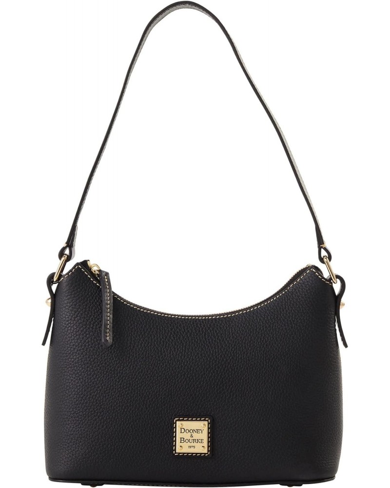 Handbag, Pebble Grain Shoulder Bag - Black $73.68 Shoulder Bags