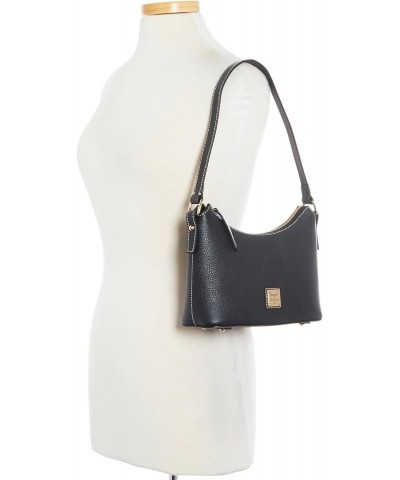 Handbag, Pebble Grain Shoulder Bag - Black $73.68 Shoulder Bags