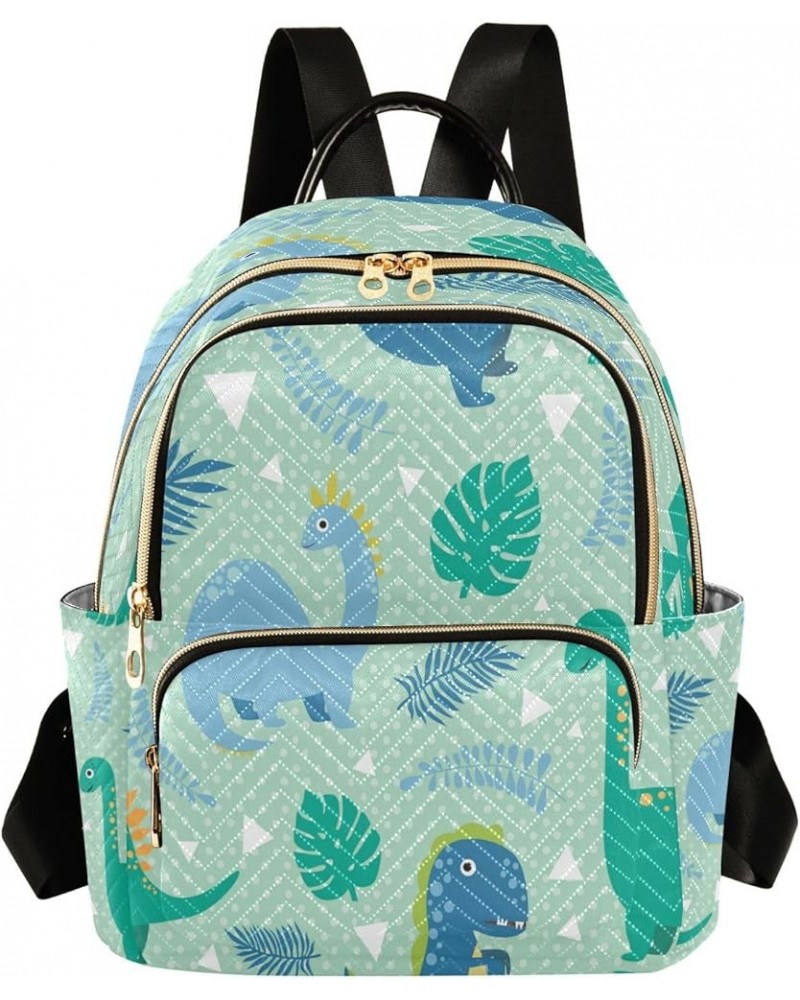 Fashion Backpack Mini Backpack Purse Casual Daily Backpack Jungle and Dinosaurs for Travel for College Work Medium $22.41 Bac...