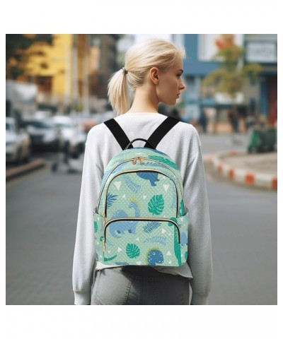 Fashion Backpack Mini Backpack Purse Casual Daily Backpack Jungle and Dinosaurs for Travel for College Work Medium $22.41 Bac...