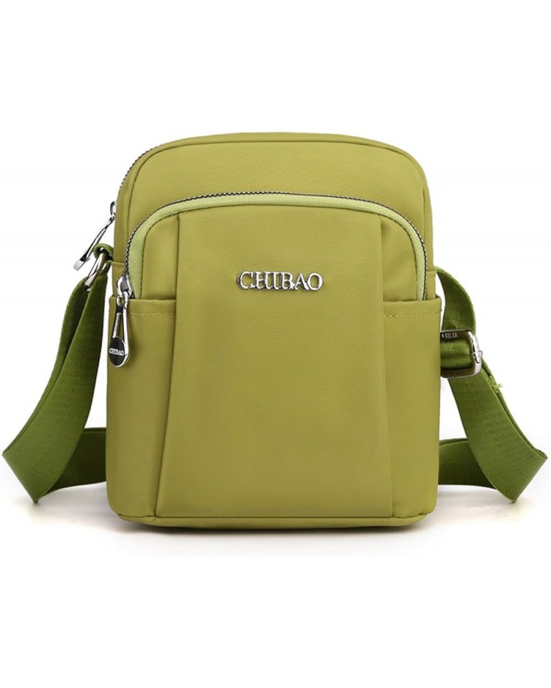 Women's bag, nylon handbag, shoulder bag, women's casual cross-body bag Mustard Green $22.71 Shoulder Bags