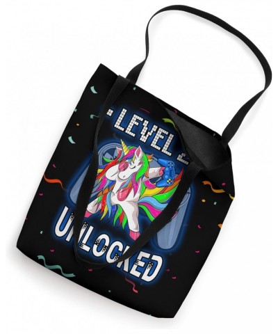 Level 29 Unlocked Funny Dabbing Unicorn Gamer 29th Birthday Tote Bag $10.76 Totes