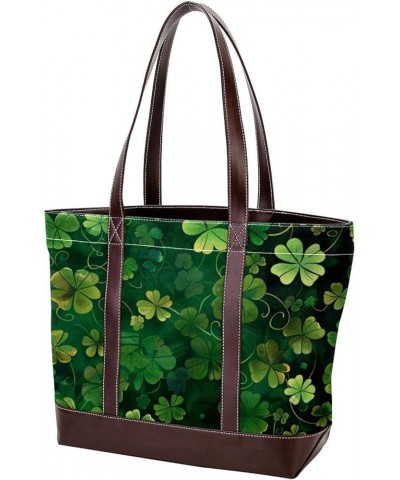 Tote Bag, Large Tote Bags for Women, Women's Tote Handbags, Green Happy St Patrick'S Day, Tote Bags for Women Design 10687 $2...