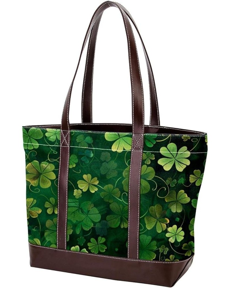 Tote Bag, Large Tote Bags for Women, Women's Tote Handbags, Green Happy St Patrick'S Day, Tote Bags for Women Design 10687 $2...