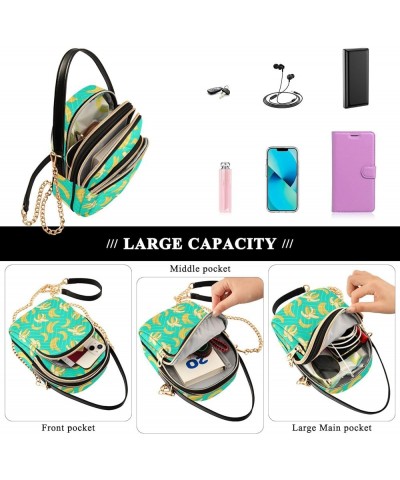 Cell Phone Purse Crossbody Handbag Durable Shoulder Bag Sturdy Travel Pouch Multicoloured-003 $15.33 Totes