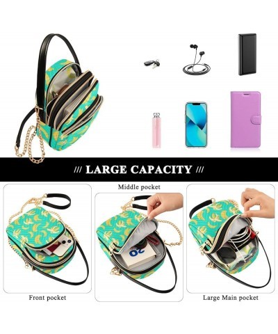 Cell Phone Purse Crossbody Handbag Durable Shoulder Bag Sturdy Travel Pouch Multicoloured-003 $15.33 Totes