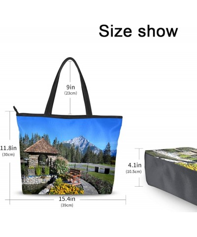 Leaves handle bag Shoulder Tote Bag For Women Fashion Multi functional Bag Shopping Travel GYM Outdoors Multi5 $18.59 Shoulde...