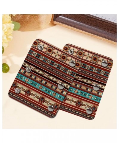 Floral Pattern Leather Luggage Handle Wraps for Women Soft 2pcs Tote Bag Purse Wallet Handle Grip Shopping Bag Hand Protector...