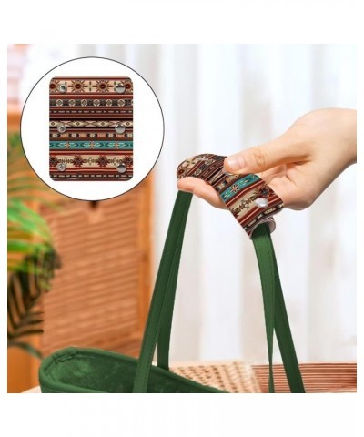 Floral Pattern Leather Luggage Handle Wraps for Women Soft 2pcs Tote Bag Purse Wallet Handle Grip Shopping Bag Hand Protector...