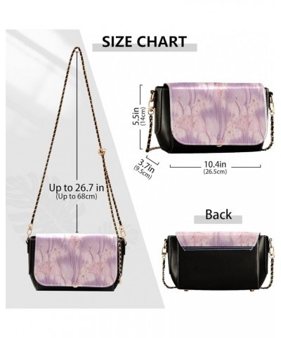 Crossbody Bags for Women Trendy Women's Black Shoulder Bag Small PU Leather Flap Cross Body Bag Handbags Pattern20 $18.03 Cro...