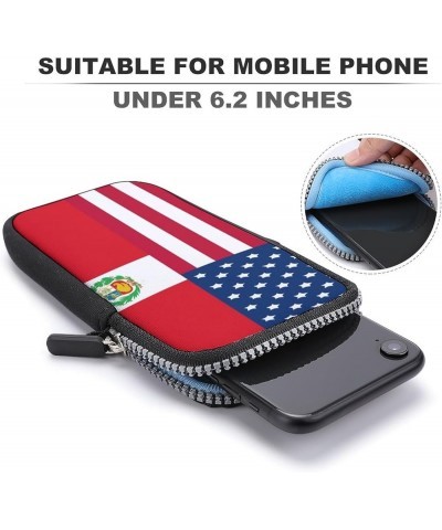 Anti-Theft Smartphone Wallet With Adjustable Shoulder Strap Stash Money Carrier Pattern 1936 $9.45 Crossbody Bags